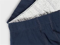 Name It grey melange/dark sapphire boxershorts (3-pak)